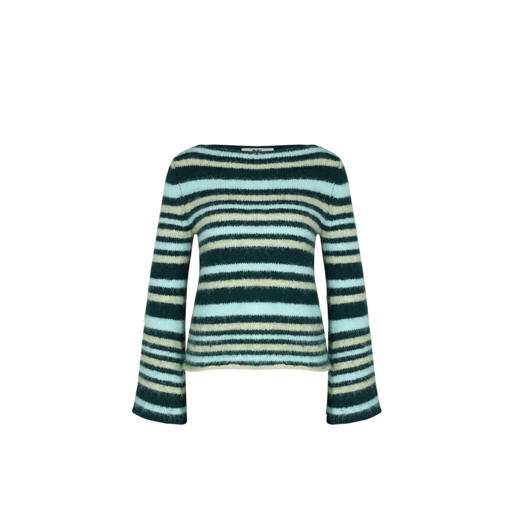Ruby Brand Milo Sweater, Forest Stripe